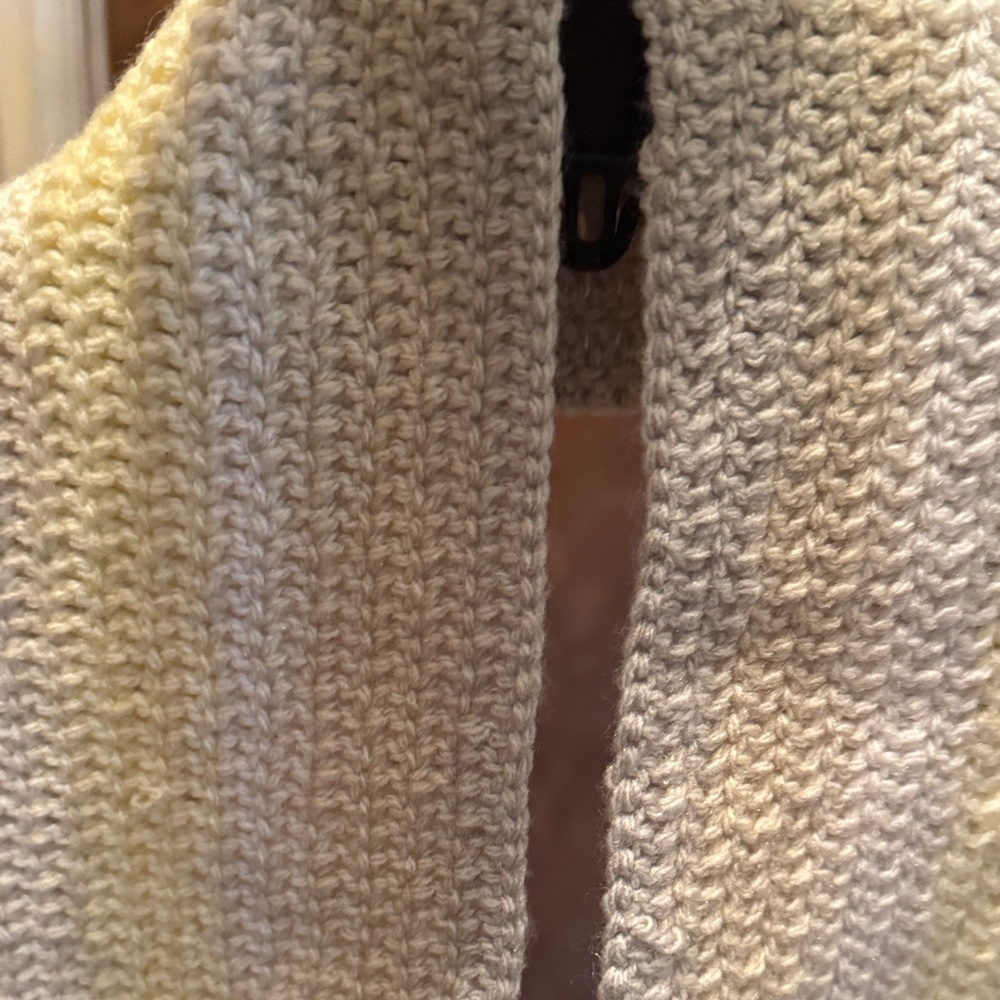 Cream Knit Infinity Scarf - Picture 5 of 5
